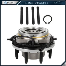 1Pc Wheel Hub Bearing Front 4WD For 2005-2010 Ford F-250 F-350 Super Duty SRW