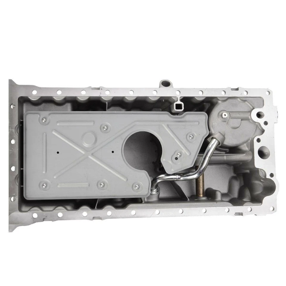 Sumidero del cárter de aceite del motor con 29 orificios para pernos para Volvo S60 S80 V70 turboalimentado 30777699 Foto 2 de 4