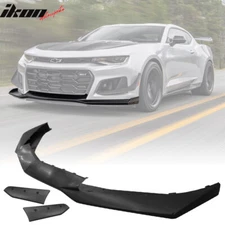 Replacement Front Lip Spoiler for 16-24 Chevy Camaro 1LE Style Front Bumper - PP
