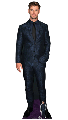 Chris Hemsworth Blue Suit Lifesize Cardboard Cutout 190cm - Picture 1 of 8