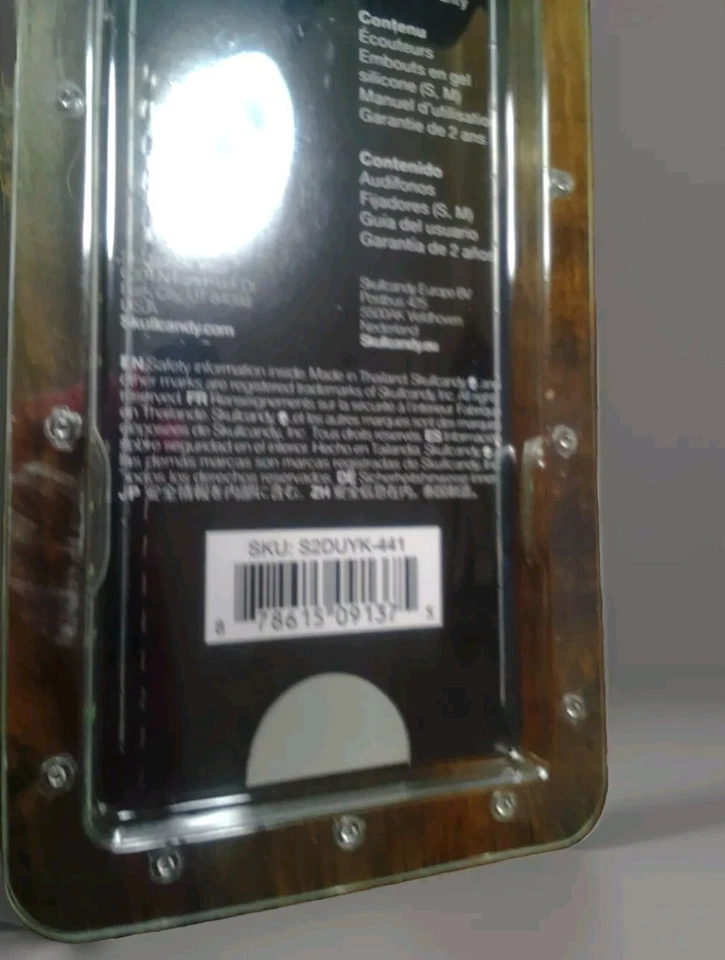 Skullcandy "Jib" Effortless Sound Earbuds w/Microphone (S2DUYK-441) NEW IN BOX - Image 3 of 4