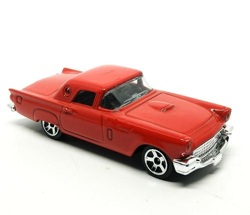 Majorette Ford Thunderbird 57 Red 1:58 (3 inches) no Package - Picture 2 of 8