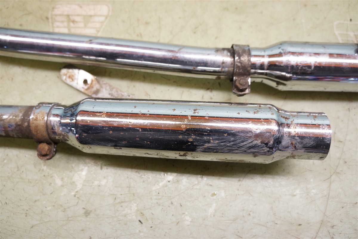 1964 Triumph T120 TR6 R Bonneville 650 T120R TR6R *2847 Exhaust