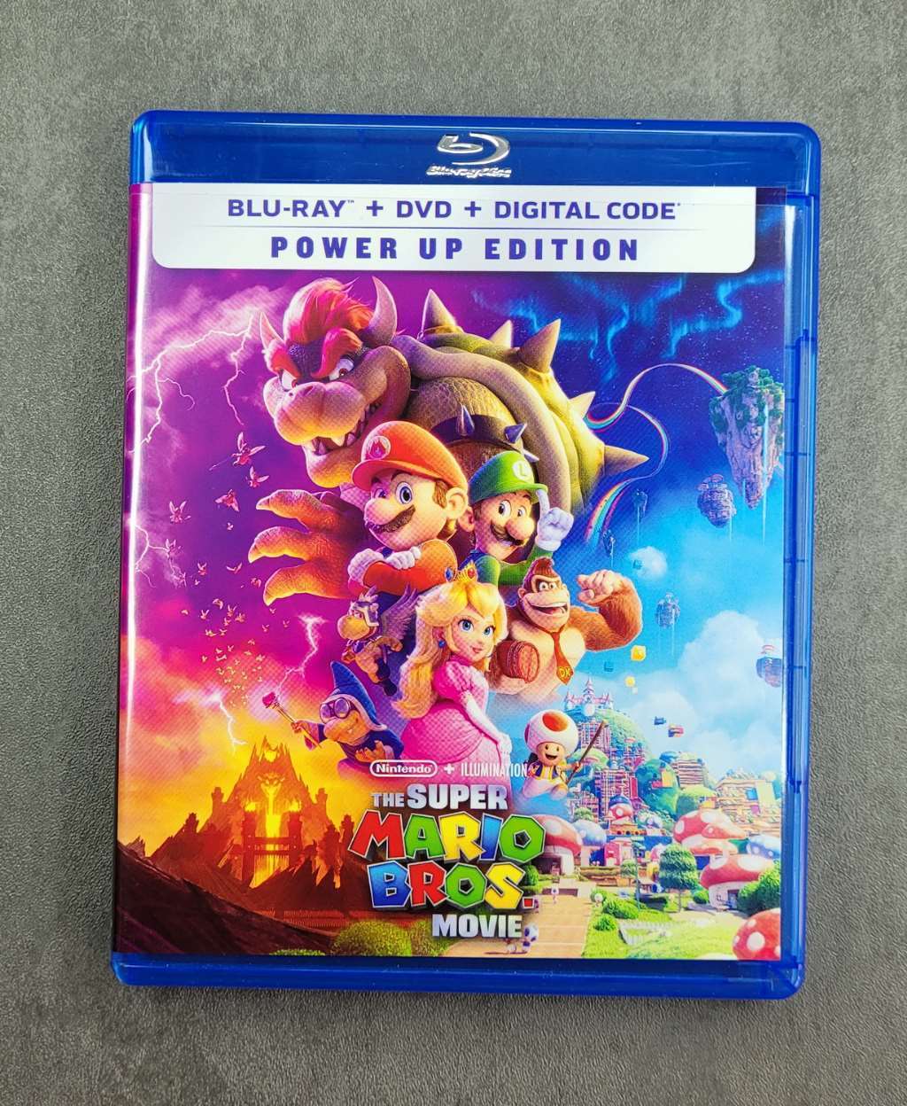 Super Mario Bros. Movie Power Up Edition Blu-ray + DVD + Digital