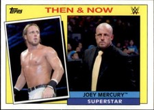 Joey Mercury 2015 Topps Heritage WWE Then & Now Card #16