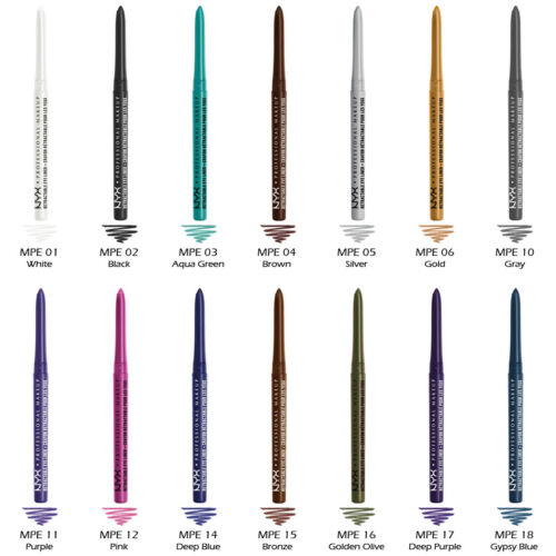 1 NYX Retractable Eye Liner - Waterproof "Pick Your 1 Color" Joy's cosmetics - Picture 1 of 21