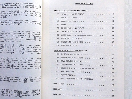 EPROM PROGRAMMERS HANDBOOK - for Commodore 64 - Picture 5 of 24