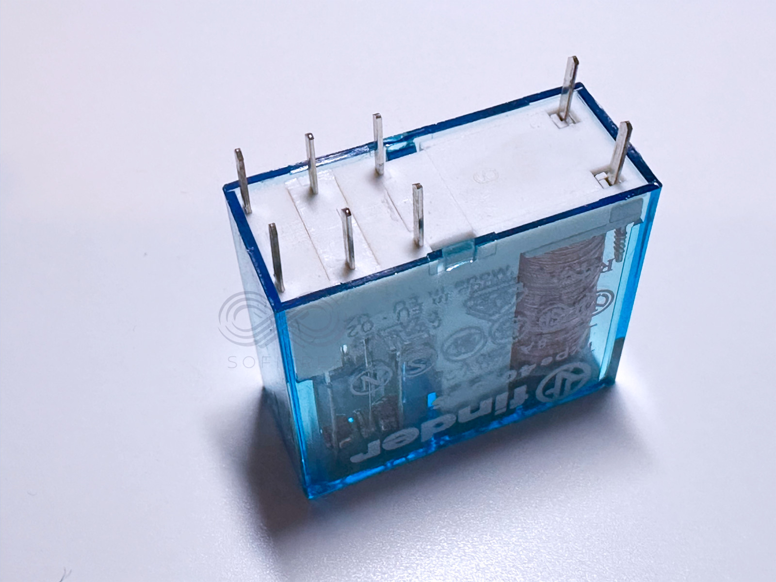 40.52.7.012.0000 Finder Power Relay 12VDC DPDT 8A 250VAC 8-Pin 40.52 Type