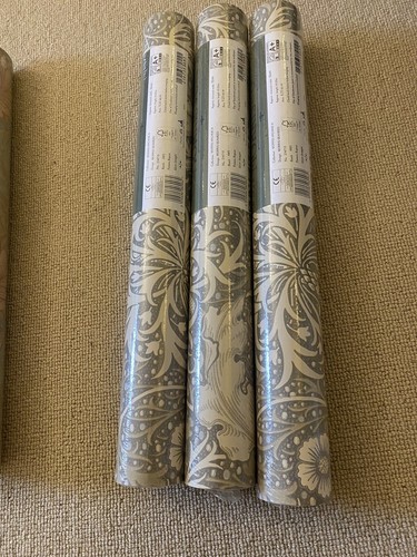 £405 WORTH 3 ROLLS WILLIAM MORRIS SEAWEED WALLPAPER BRAND NEW - Picture 2 of 2