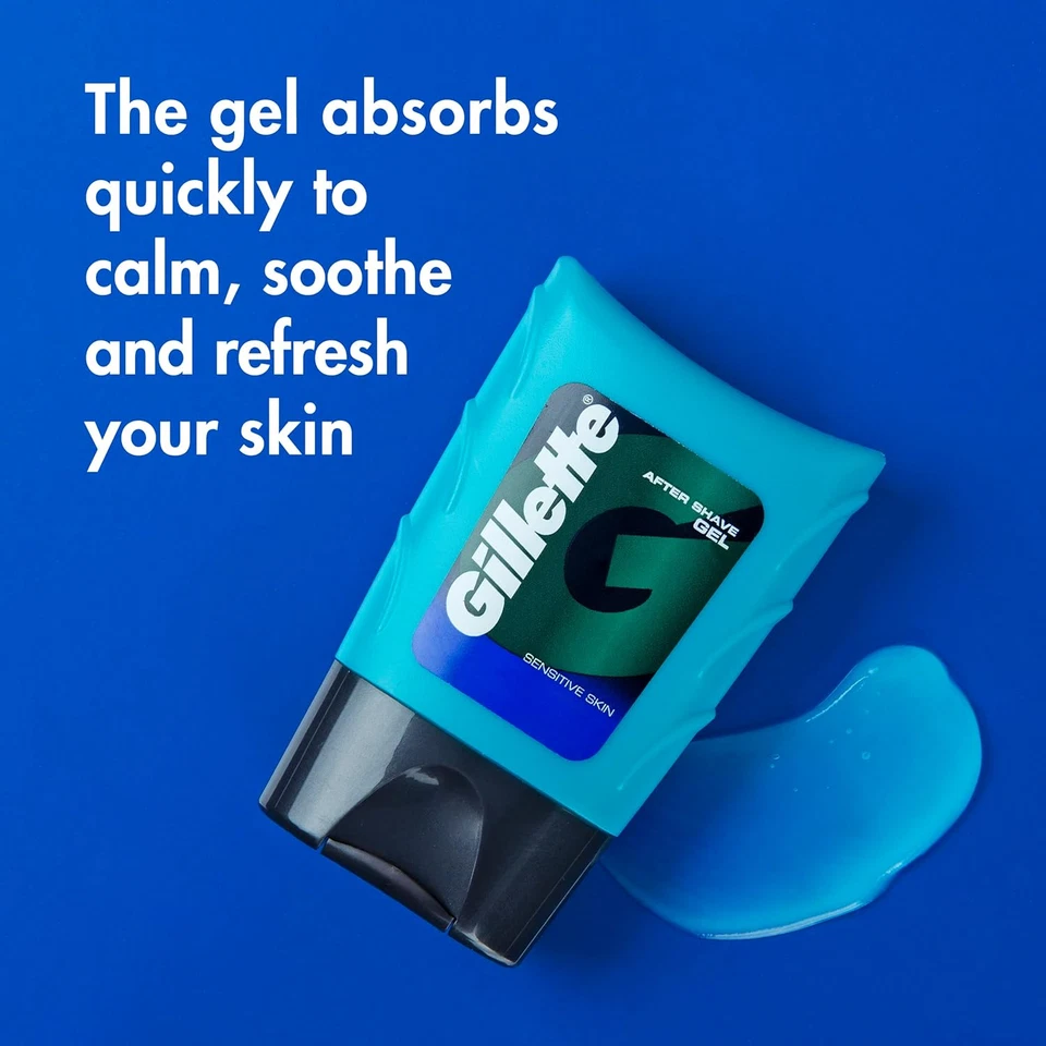 Gillette After Shave Gel for Men, Aftershave for Men, After Shave Lotion for Men - Image 2 of 4