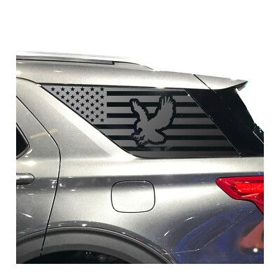 USA Flag Eagle design Decals for 2020-2025 Ford Explorer sport FE6-CX4