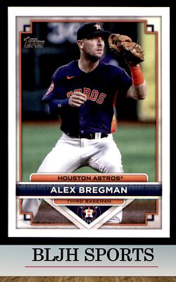 2023 Topps #19 Alex Bregman Houston Astros Flagship Collection (2B6) | eBay