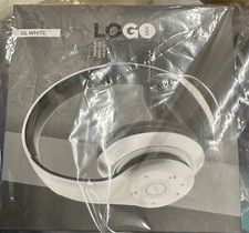 iJoy LOGO White Wireless Bluetooth Over The Ear Headphones LGO-PRE-GWT BNIB