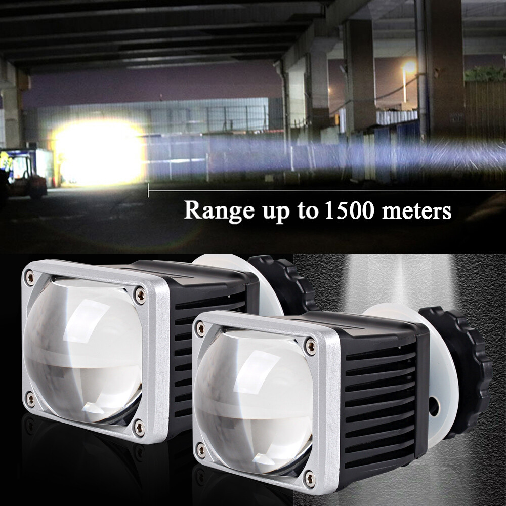 NHK Laser LED Projector Lens Spotlight High Beam Headlight Retrofit H4