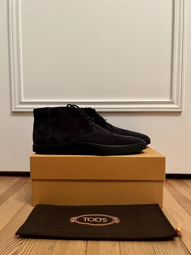 stivaletto uomo 11 di Tods NUOVO! / Blu scuro - Foto 3 di 4