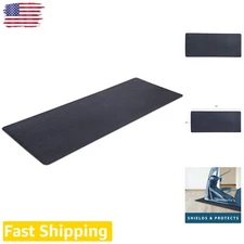 Versatile 30" x 78" Exercise Mat - Protects Floors from Gym Equipment Damage