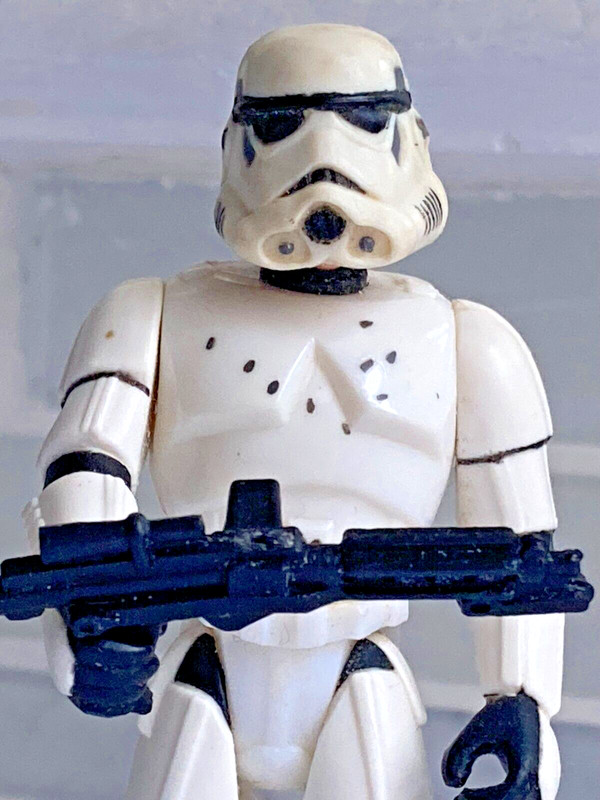 Luke Skywalker 1996 POTF VTG Star Wars Kenner 3.75 StormTrooper Disguise/Weapons