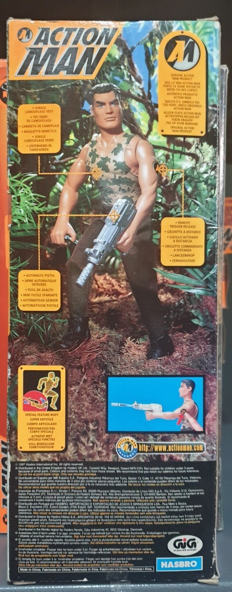 action man jungle storm pc game new & sealed