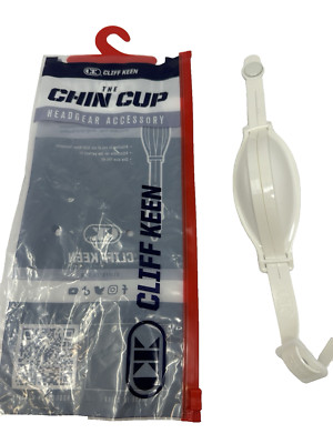 NEW Cliff Keen Wrestling Chin Cup Assembly - White Fast Free Shipping!