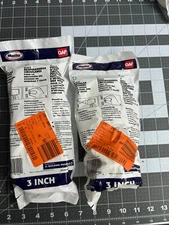 2-pack lot 4/pc Master Flow 3” Circular Louvers Soffit Vents Wall Heat Moisture