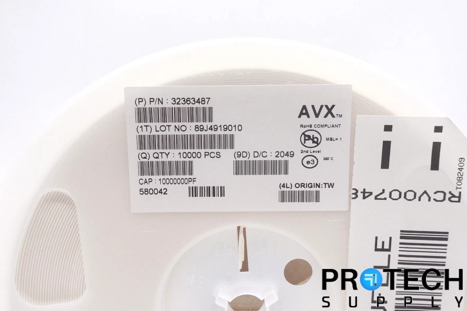 10.000/Carrete KYOCER 0402ZD106MAT2A ±20% 10V Tapa Cerámica X5R 0402 NUEVO Y GARANTÍA Foto 3 de 4