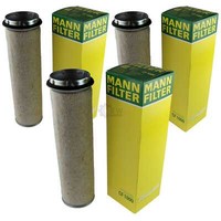 3X Original Mann-Filter SekundäRluftfilter CF 1000