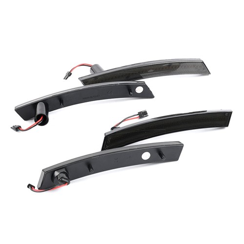 4x Smoked LED Front & Rear Side Marker Lights For 02-08 Mini Cooper R50 R52 R53 - Bild 2 von 15