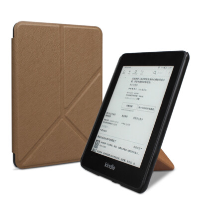 Custodia Smart In PU Per Kindle Paperwhite 1/2/3/4 E 2019 – Con Supporto, Antiurto E Maniglia