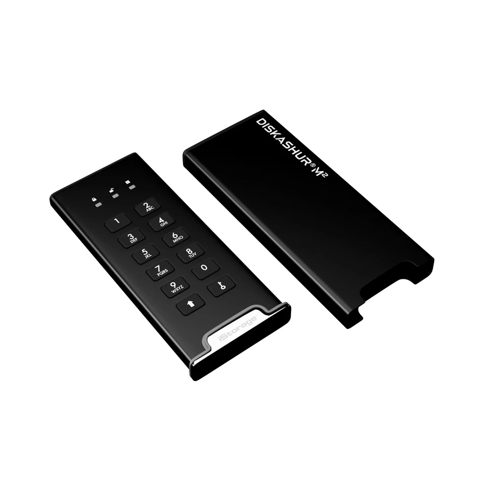 iStorage diskAshur M2 120GB | Password protected, encrypted SSD - Image 3 of 4