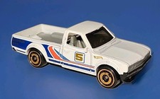 2013 Mattel Hot Wheels Datsun 620. White With Blue And Red Stripes. #5 1:64