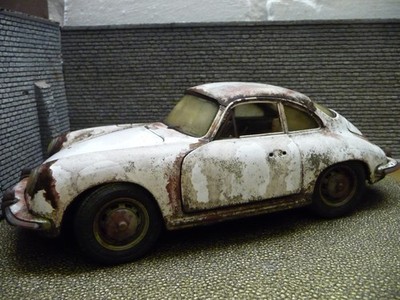 Burago 1.18 Porsche 356  1962 Coupe Unikat TOP