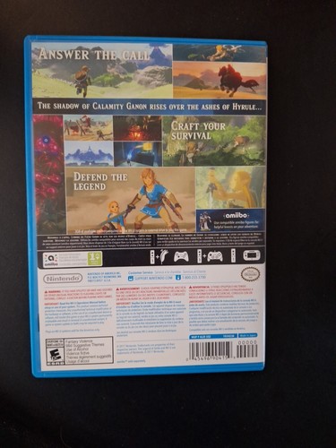 The Legend of Zelda: Breath of the Wild (Wii U, 2017) - Picture 2 of 3
