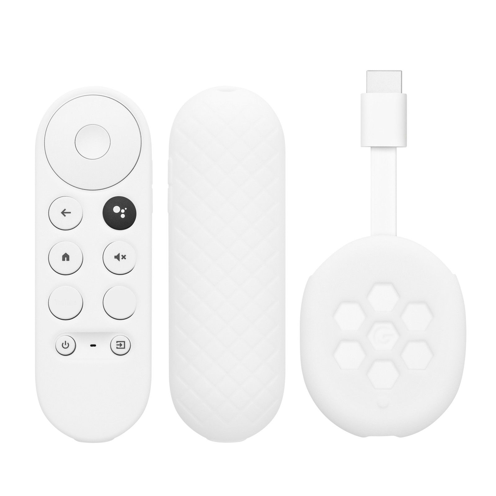 Hlle fr Google Chromecast 2020 4K not for New-Generation Fernbedienung Silikon 2090₽