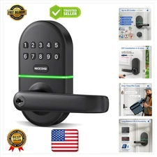 Elegant Smart Keypad Door Lock - Keyless Entry with Easy Installation