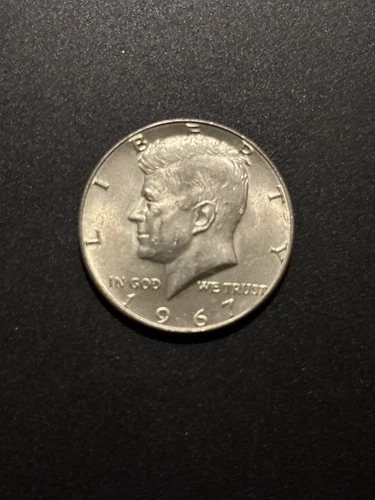1967 Kennedy Half Dollar 40% Silver Uncirculated
