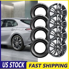 4pcs New 17 Inch Wheel Rim For Toyota Camry 2015-2017 Tire 21555 Zr17 98w As