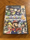 Mario Party 4 - (Nintendo GameCube, 2002) - No Manual Case & Disk