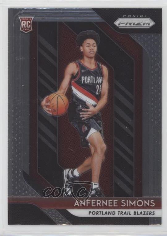 2018-19 Panini Prizm Anfernee Simons #61 hd2
