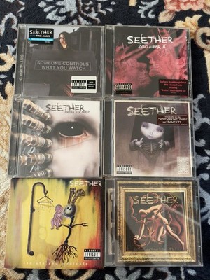 Seether Cd Album Bundle X6 Disclaimer Karma Beauty Isolate Strings Record