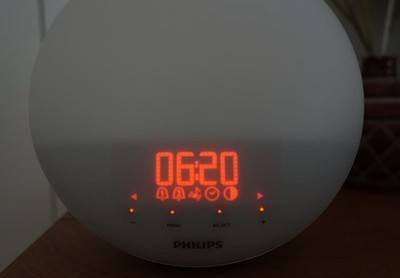 Philips Wake-up Light Lichtwecker Radiowecker Lichtgerät Weiß