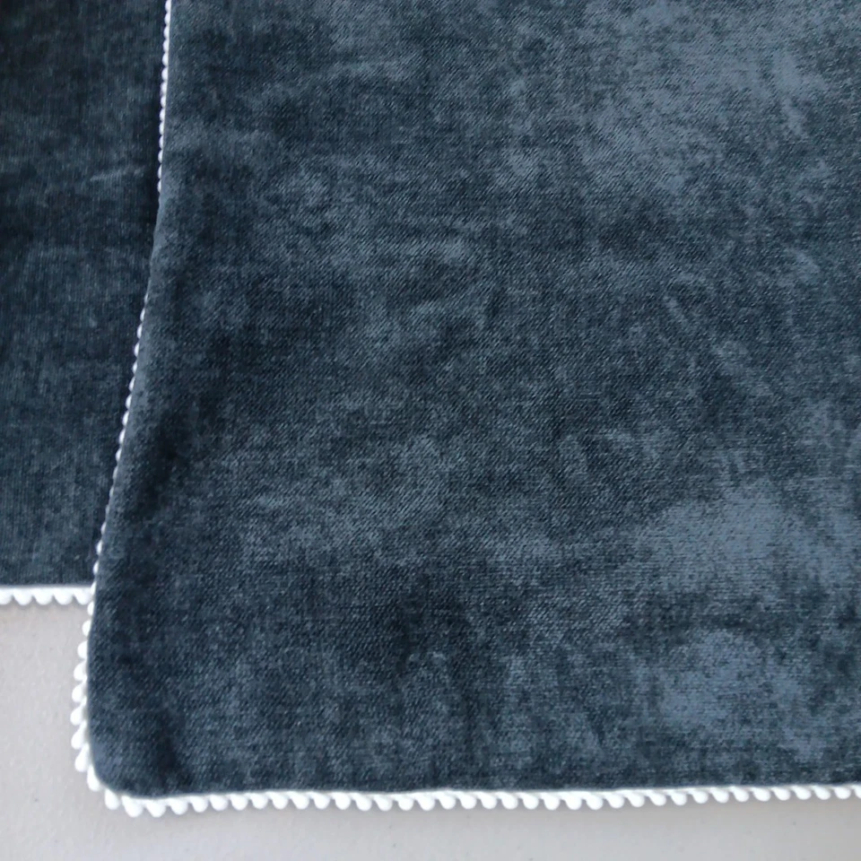 Voily Bird Pillowcase Covers Set of 2 Black + White Edge Countryside Chic Luxury - Image 2 of 4