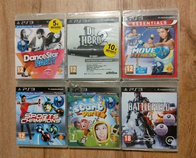 Lot 6 Jeux PS3 / Playstation 3 / Neufs sous Blisters - Photo 1/3