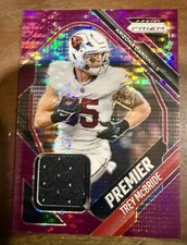 2025 Prizm Trey McBride  Purple Premier Patch