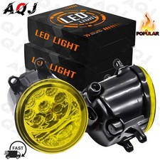 For Toyota Camry 2007-2014 Yellow Led Pair Front Bumper Fog Lights Driving Lamps For Toyota Camry 2007-2014 Yellow Led Pair Front Bumper Fog Lights Driving Lamps