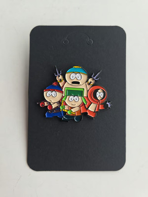 Comedy Central Southpark- Character: Cartman, Stan, Kyle, Kenny Ninja Enamel Pin