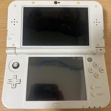 New Nintendo 3DS XL LL Pearl White Console only Tested Japan Free Shipping