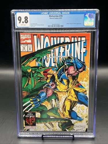 Wolverine #70 (Marvel Comics June 1993) CGC Graded 9.8 White Pages