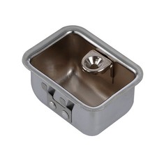 1963-1976 C2-c3 Corvette Metal Ashtray And Clip Reproduction Direct Fit