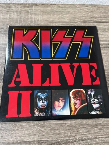 KISS - Alive II - Vinyl Double Album - 1977 Casablanca - W/ Insert Booklet