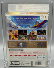 Legend Zelda Skyward Sword Nintendo Wii Controller Bundle Sealed VGA 80 Graded